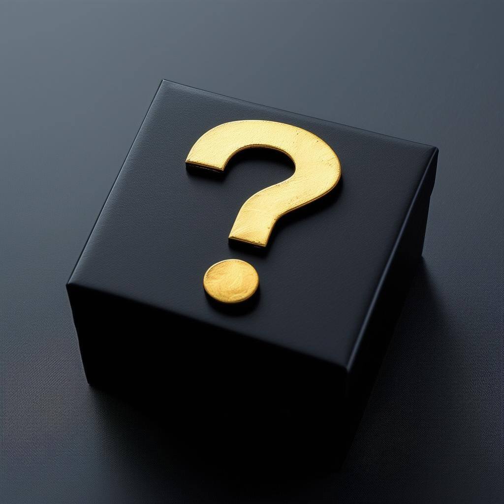 black box with question mark