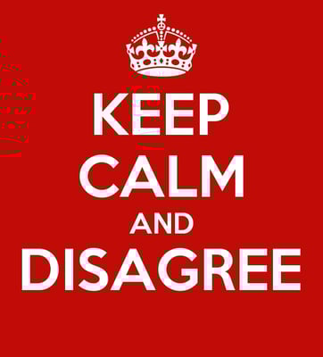 Keep_calm_and_disagree poster
