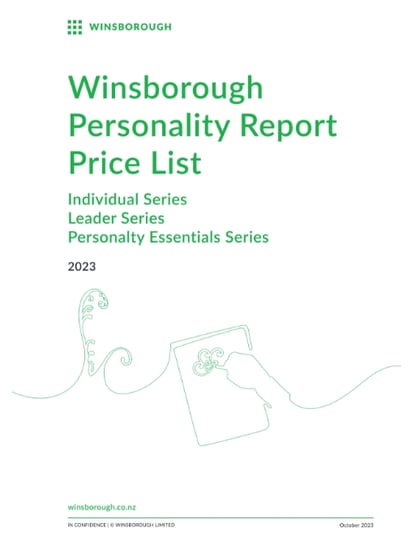price list personality3